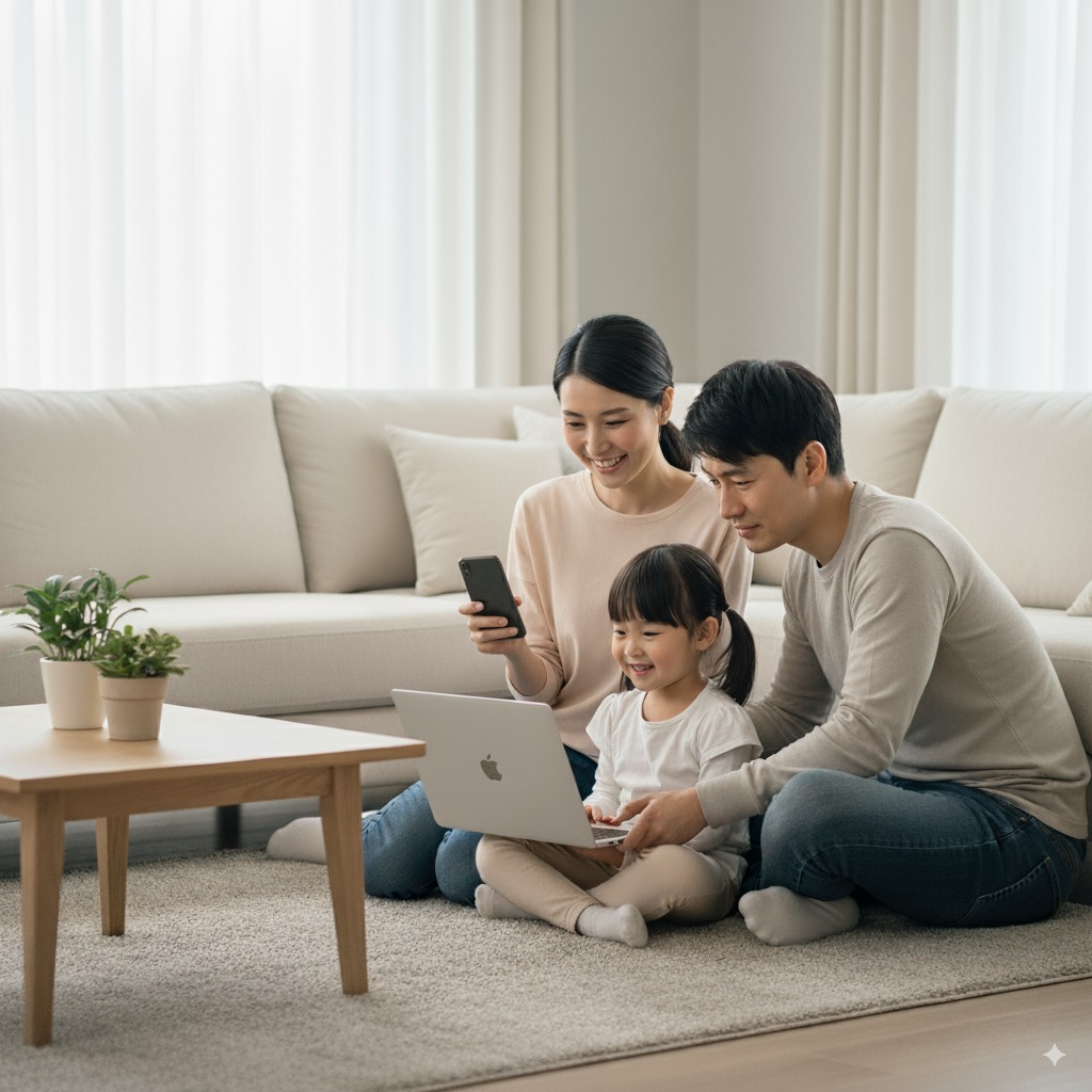 Parents using Boogadee to find childcare